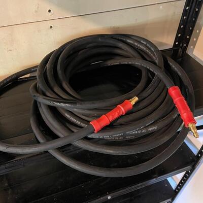 SH101- Shelf(greasy) and Diablo air hose