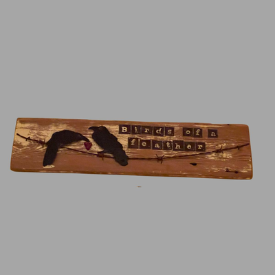 Birds of a Feather Original Art By Tress Turner - 19"