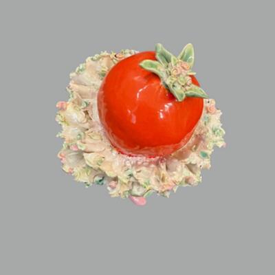 Susan Bergman Tomato Tutu Sculpture - 8"