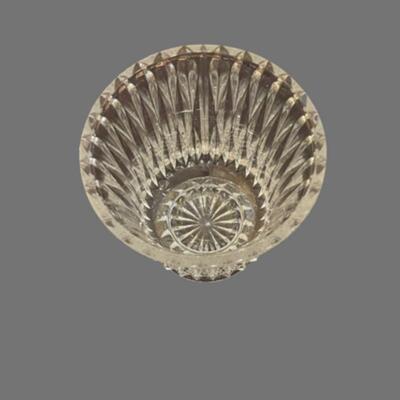 Block Crystal Chalet Poland Biscuit Footed Barrel - 8"