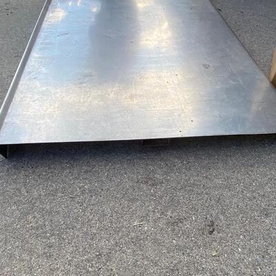 SH80 Stainless steel countertop, 68 1/2 x 33â€ deep