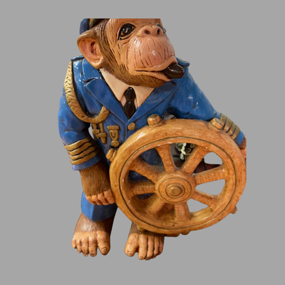 Anchors Away Monkey Statue