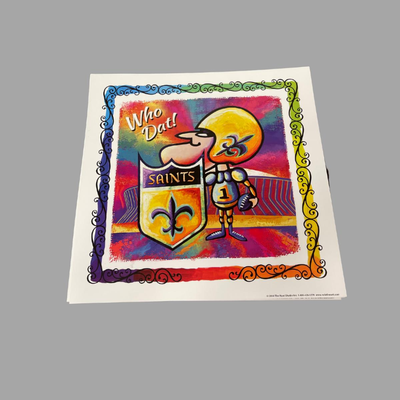 Michael Hunt Sir Saint Original Print