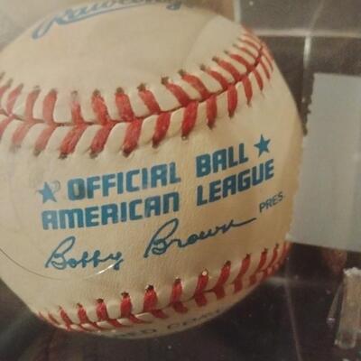 Cal Ripken autographed baseball