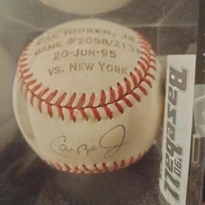 Cal Ripken autographed baseball