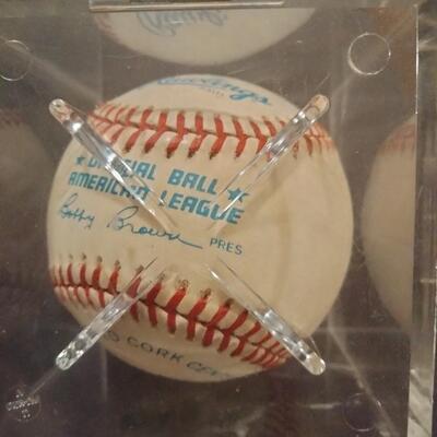 Mark MacGuire,Jose Canseco autographed ball