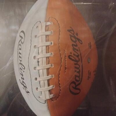 Bart Starr autographed football