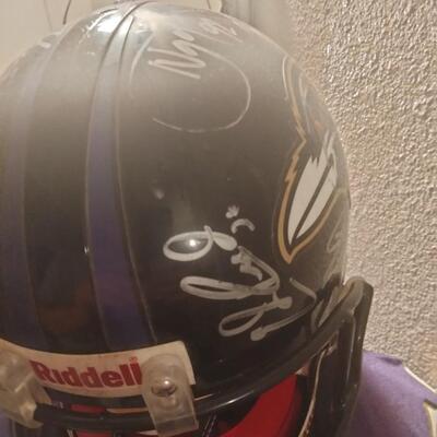 Baltimore Ravens Reprila Riddell Helmet