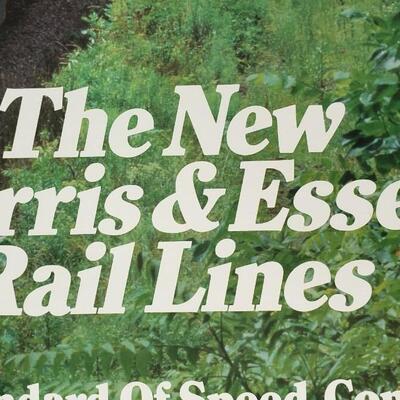 Maplewood Poster 1984 announcing the New Morris & Essex Rail Lines
