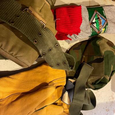 B20 Military gear four jackets, three pants