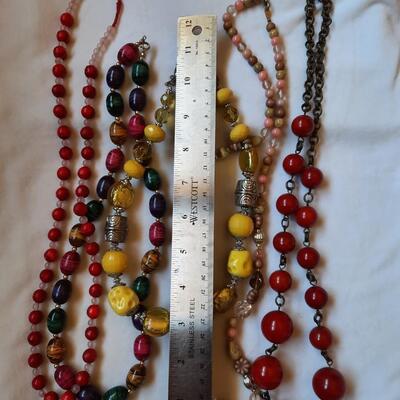 Beaded Necklaces Lot of 5