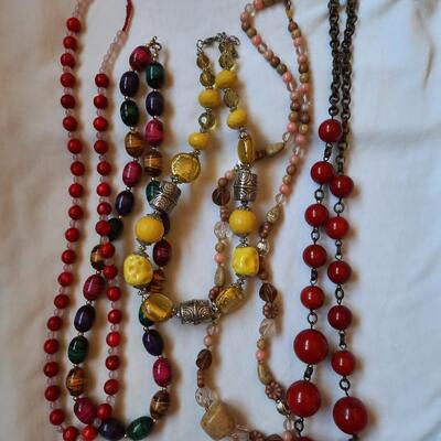 Beaded Necklaces Lot of 5