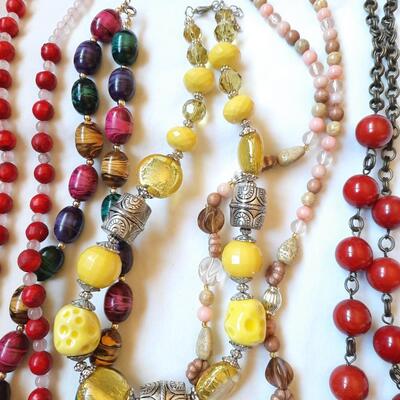 Beaded Necklaces Lot of 5
