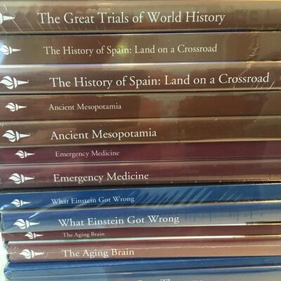 New Great Courses dvds