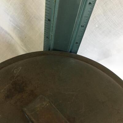 Vintage aluminum fluted mold