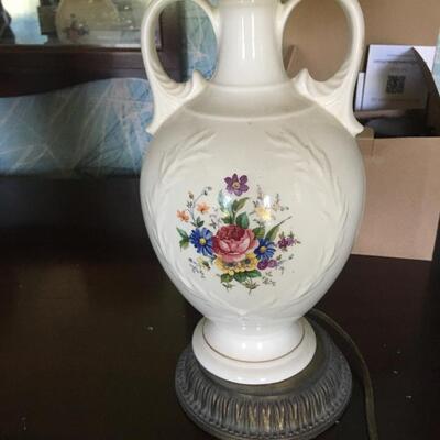 Vintage Pair of ceramic lamps