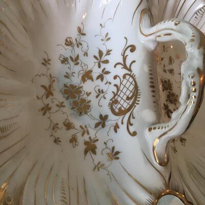 Vintage KPM porcelain divided dish