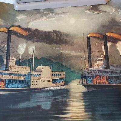 Natchez by H.D. Manning 1860 currier and ives