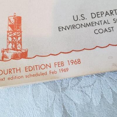 6 Nautical charts 1960s