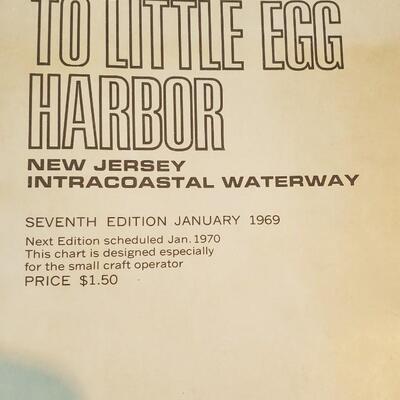 6 Nautical charts 1960s