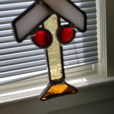 Railroad signal Suncatcher