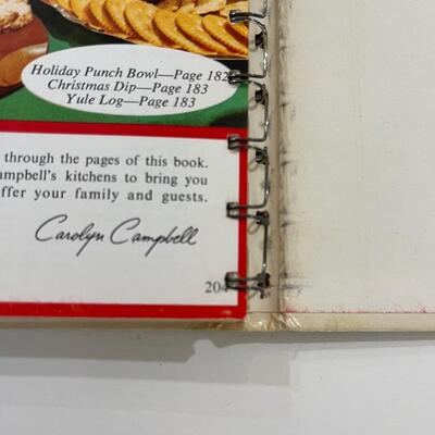 Vintage Cookbook Lot - Campbells