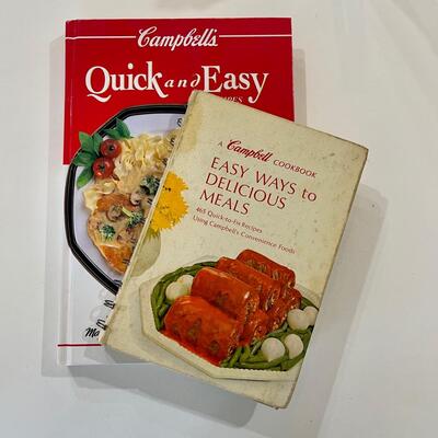 Vintage Cookbook Lot - Campbells