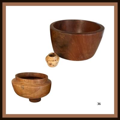 Cherry Turned Bowls