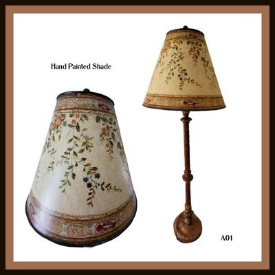 Italian Floor Lamp (Hand Painted)