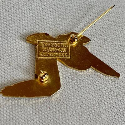 Vintage William Spear Enameled Bird Pin