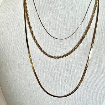 Gold Tone Jewelry Bundle