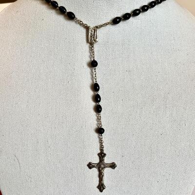 Vintage Rosary & Saint Charms