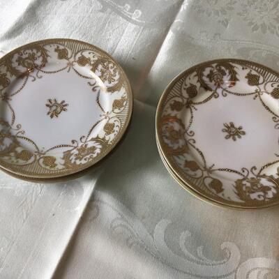 Vintage Nippon hand painted plates