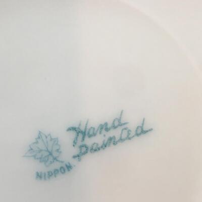 Vintage Nippon hand painted plates