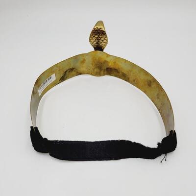 EGYPTIAN METAL DECORATED CROWN