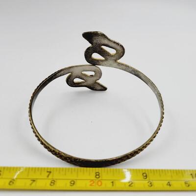 EYGYPTIAN GOLD TONED ARM BRACELET