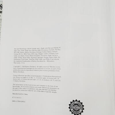 NEAT HARLEY DAVIDSON COLLECTORS BOOK