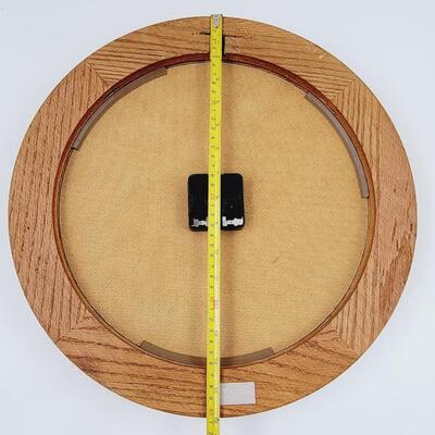 SANTA FE WOODEN FRAME WALL CLOCK