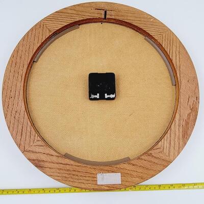 SANTA FE WOODEN FRAME WALL CLOCK