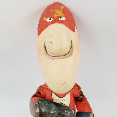 VINTAGE PLEATHER BUD MAN - I NEED OF HOME!
