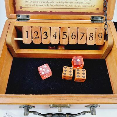 SHUT THE BOX GAME