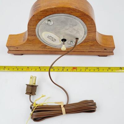 VINTAGE SMALL ELECTRIC MANTLE CLOCK