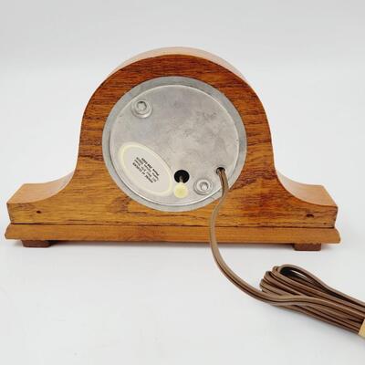 VINTAGE SMALL ELECTRIC MANTLE CLOCK
