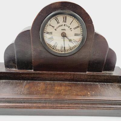 COLONIAL CLOCK COMPANY SMALL MANTLE CLOCK