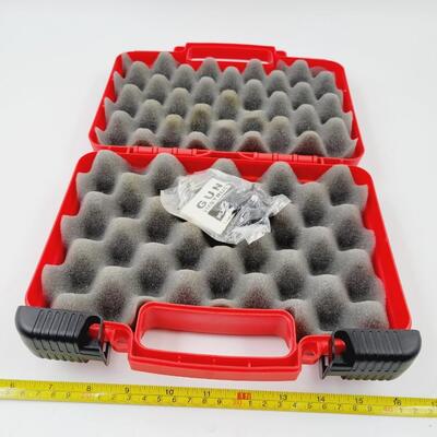 PLASTIC HAND GUN CARRY CASE