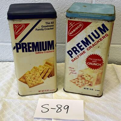 Cracker Tins