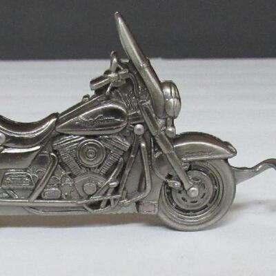 Harley Davidson Pewter Motorcycle Cork Screw