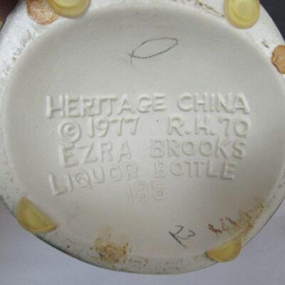 Groucho Marx Liquor Decanter, Heritage China 1977, #185, Ezra Brooks