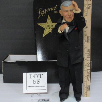Effenbee George Burns Porcelain Doll in Box, Legend Series