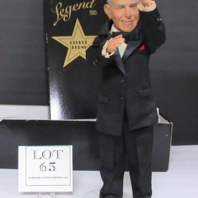 Effenbee George Burns Porcelain Doll in Box, Legend Series